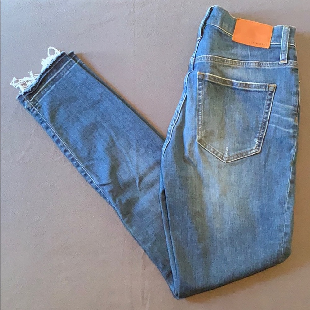 EUC J.Crew 10" High Rise Toothpick size 26